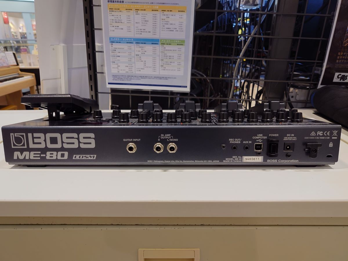 BOSS 【展示品箱無し】ME-80（新品特価/送料無料）【楽器検索デジマート】