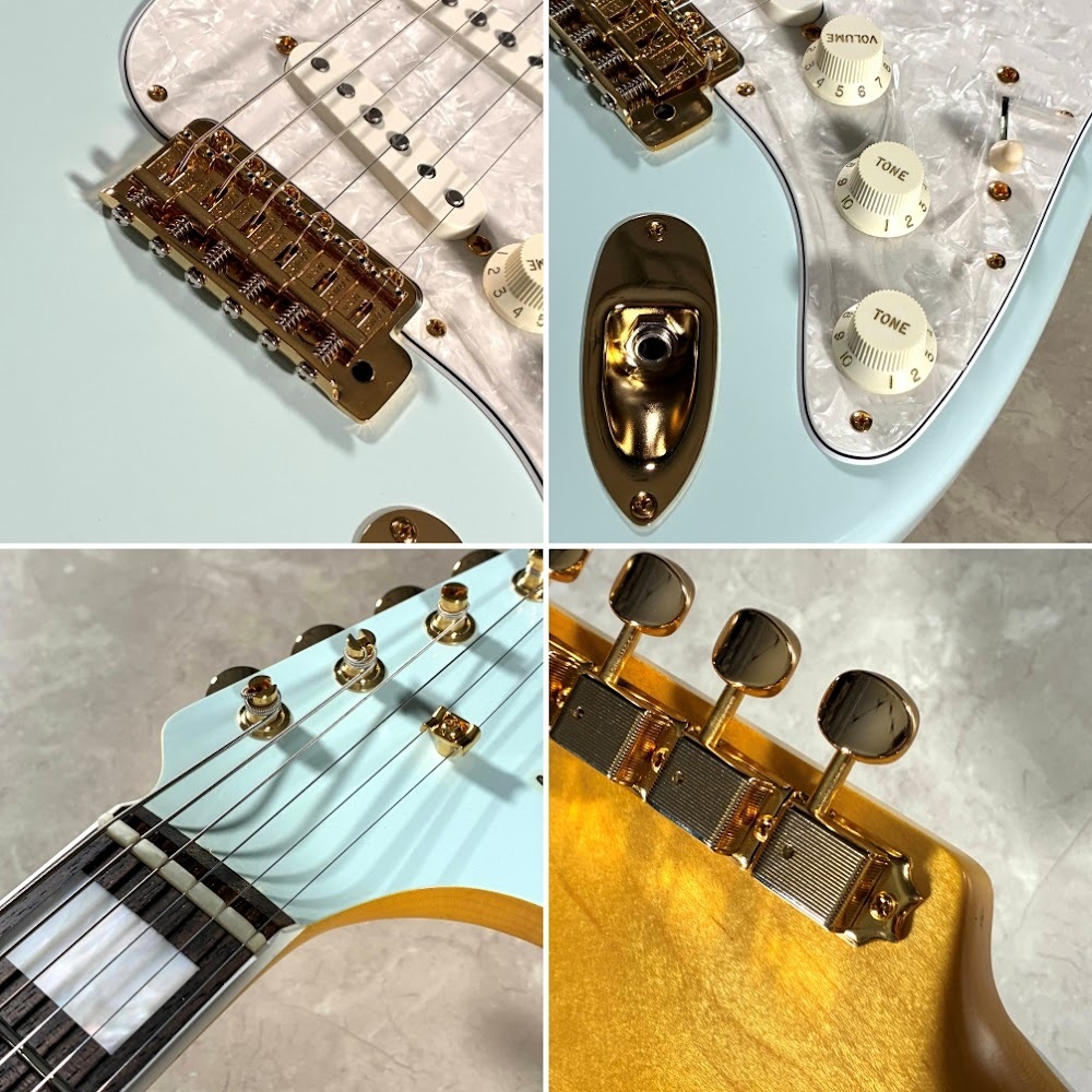 ギター Vanzandt STV-70R Vanzandt STV-70R / Custom Neck Sonic Blue 【S/N 10021 / 3.49kg