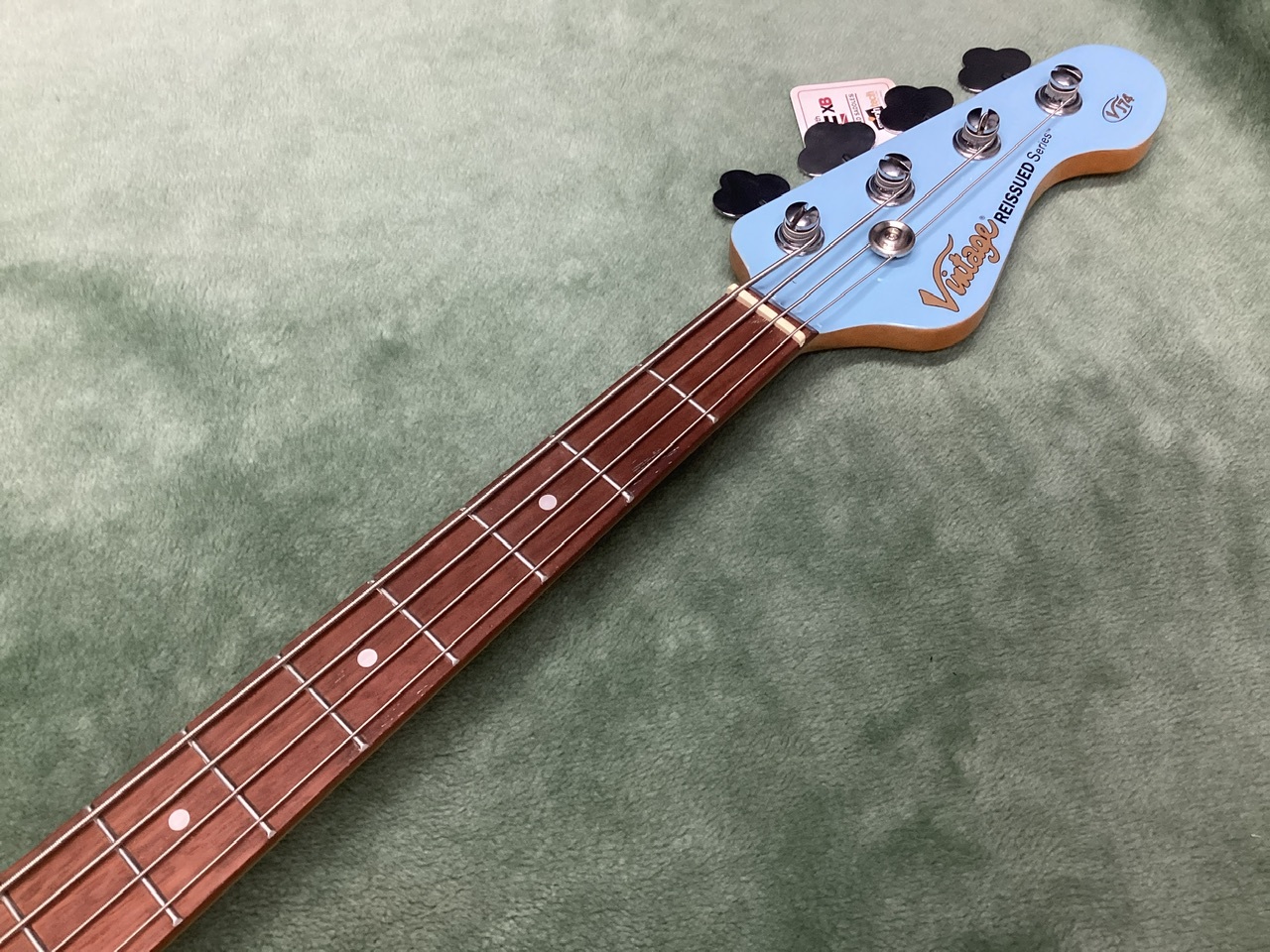 Vintage Guitars VJ74 ReIssued Bass/Laguna Blue(ヴィンテージ ジャズ 