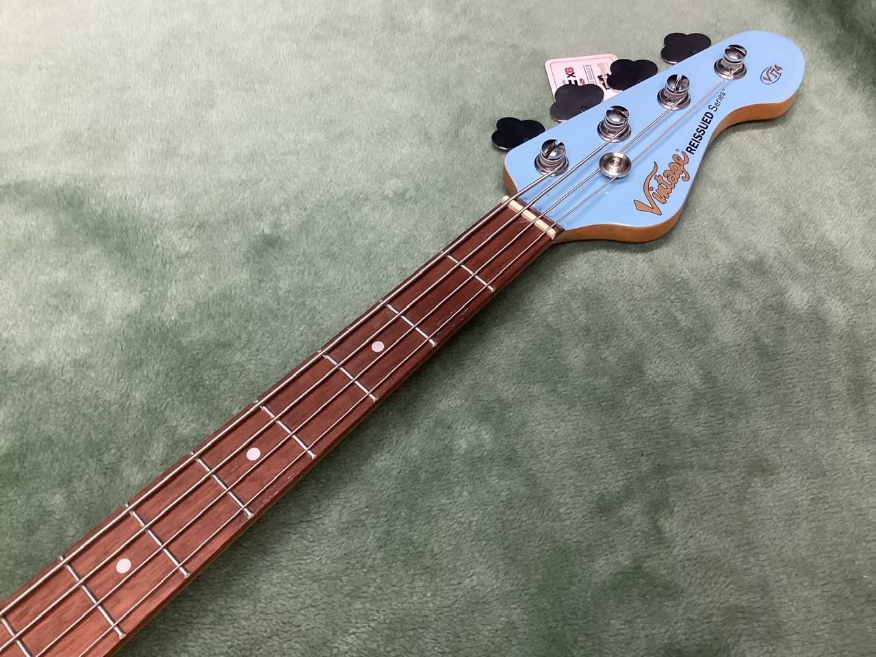 Vintage Guitars VJ74 ReIssued Bass/Laguna Blue(ヴィンテージ ジャズ