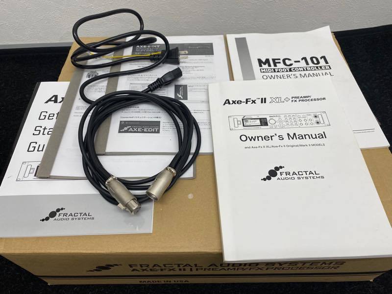 FRACTAL AUDIO SYSTEMS Axe-Fx II XL+ / MFC-101 Mk.III（中古/送料無料）【楽器検索デジマート】