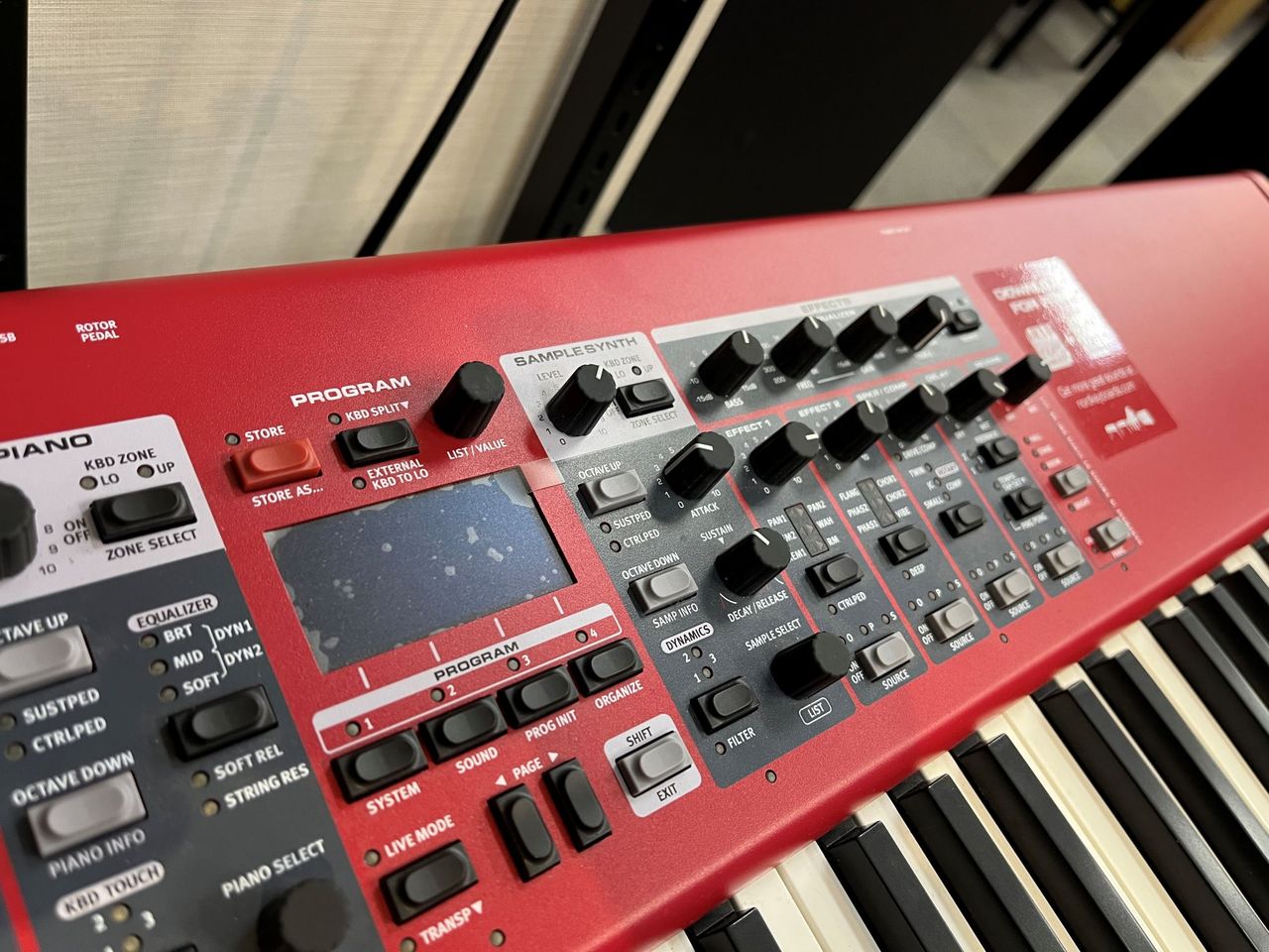 CLAVIA NORD ELECTRO6HP 【純正ケース・ペダル・譜面台付き】【中古