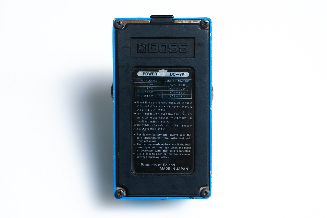 日本製　BOSS Compression Sustainer CS-1　銀ネジ BOSS CS-1 Compression Sustainer Made In Japan 銀ネジ【GIB横浜