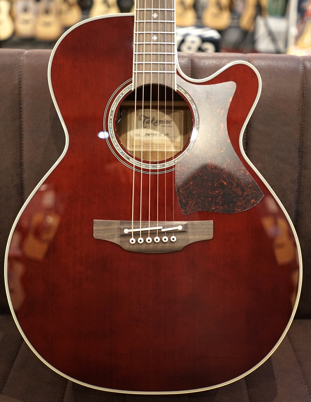 Takamine DMP551C WR 【トップシダー】【赤色】【性能含め人気モデル