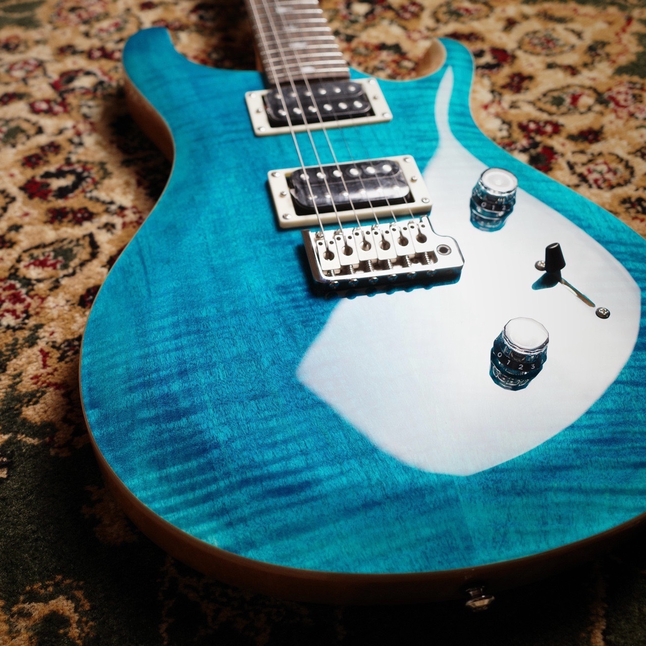 PRS SE Custom24 ブルーマテオ PRS SE Custom24 -Blue Matteo- 【2012 NEW Version !!】ベベル