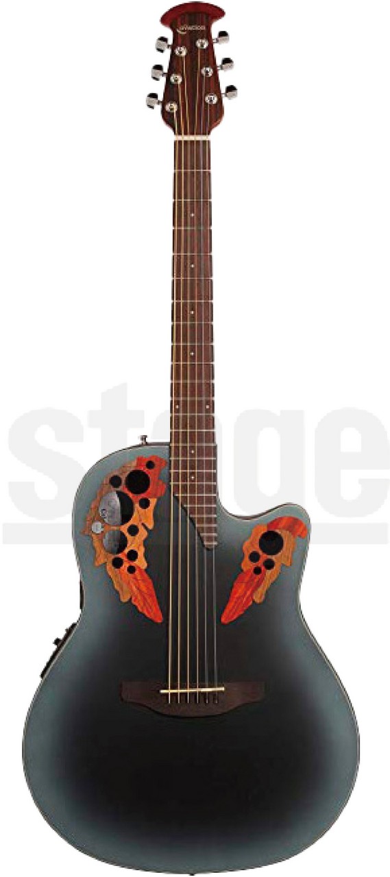 ギター Ovation Celebrity CE44-RBB-G Ovation Celebrity Elite CE44-RBB Mid-Depth Acoustic-Electric