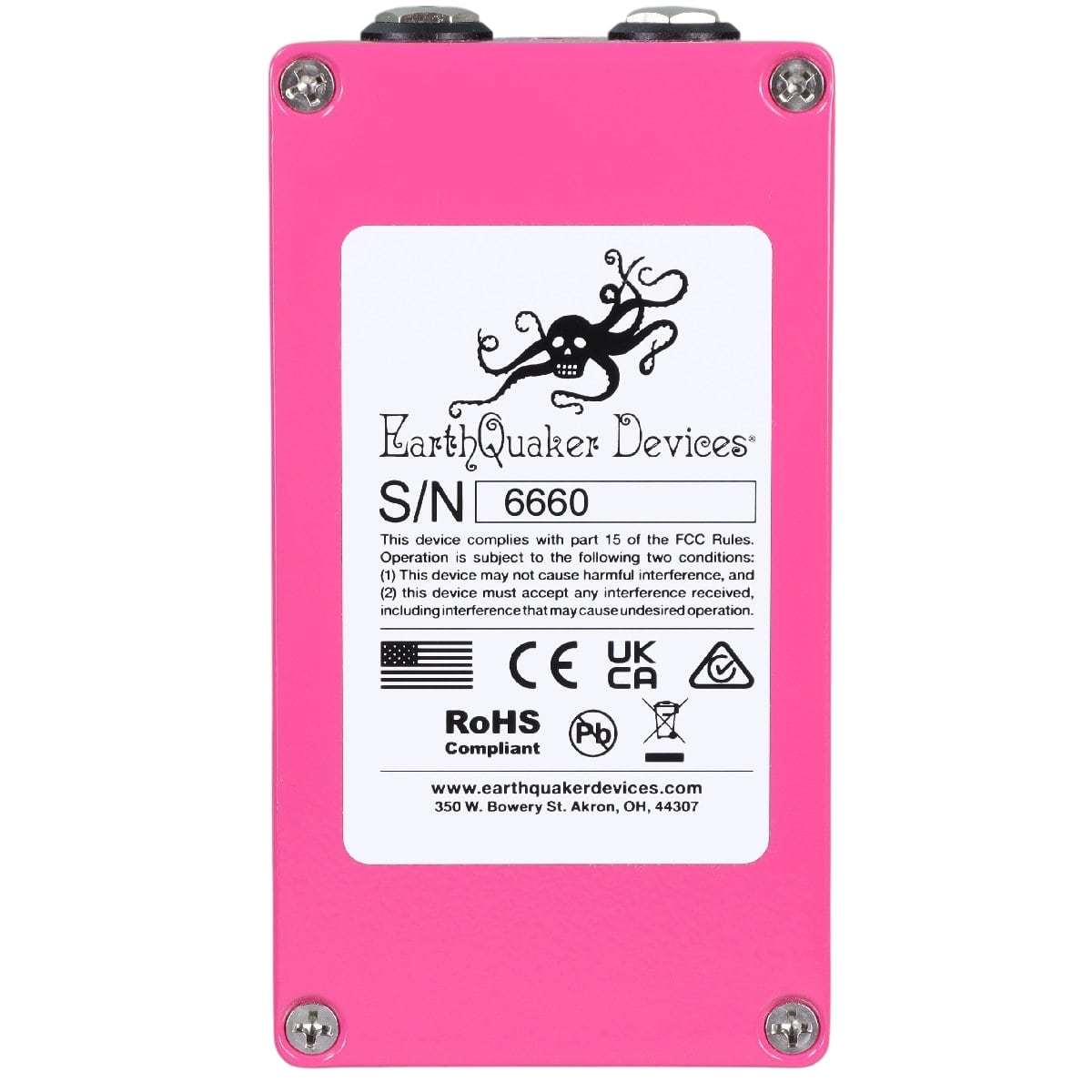 EarthQuaker Devices Tone Job Pistol Pink イコライザー＆ブースター