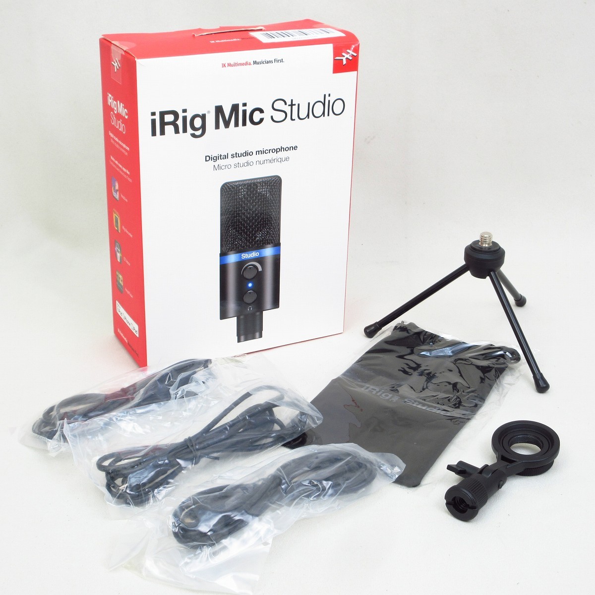 IK Multimedia iRig Mic Studio Black【横浜店】【値下げ】（中古