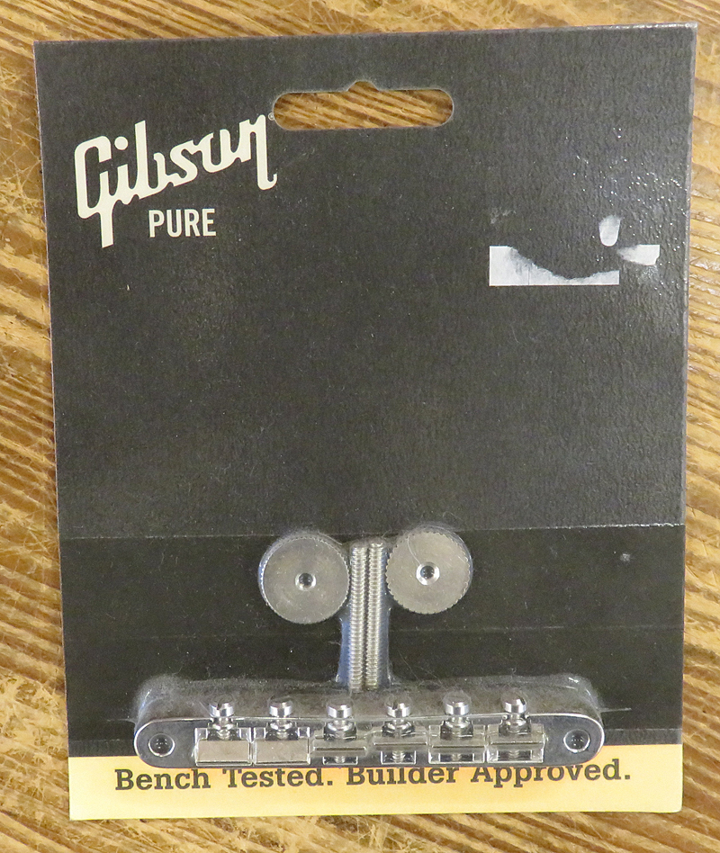 Gibson PBBR-015 ABR-1 TUNE-O-MATIC BRIDGE NICKEL