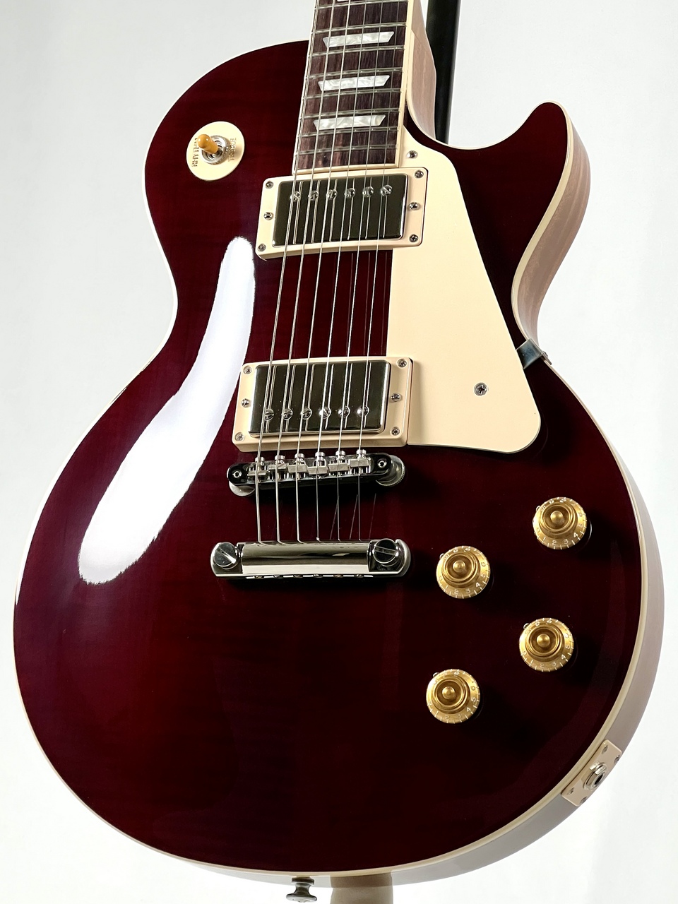 ギター gibson les paul standard 50s ox blood Gibson Les Paul Standard 50s Figured Top -Translucent Oxblood