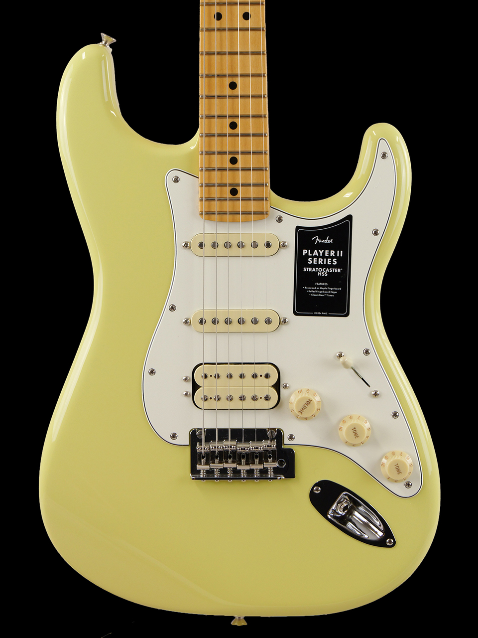 Fender Player II Stratocaster HSS (Hialeah Yellow)（新品/送料無料