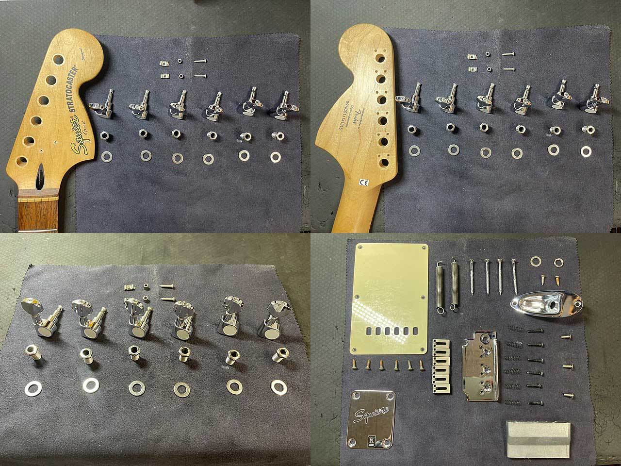 Squier by Fender Standard Stratocaster BLACK 2011年製 【鹿児島店