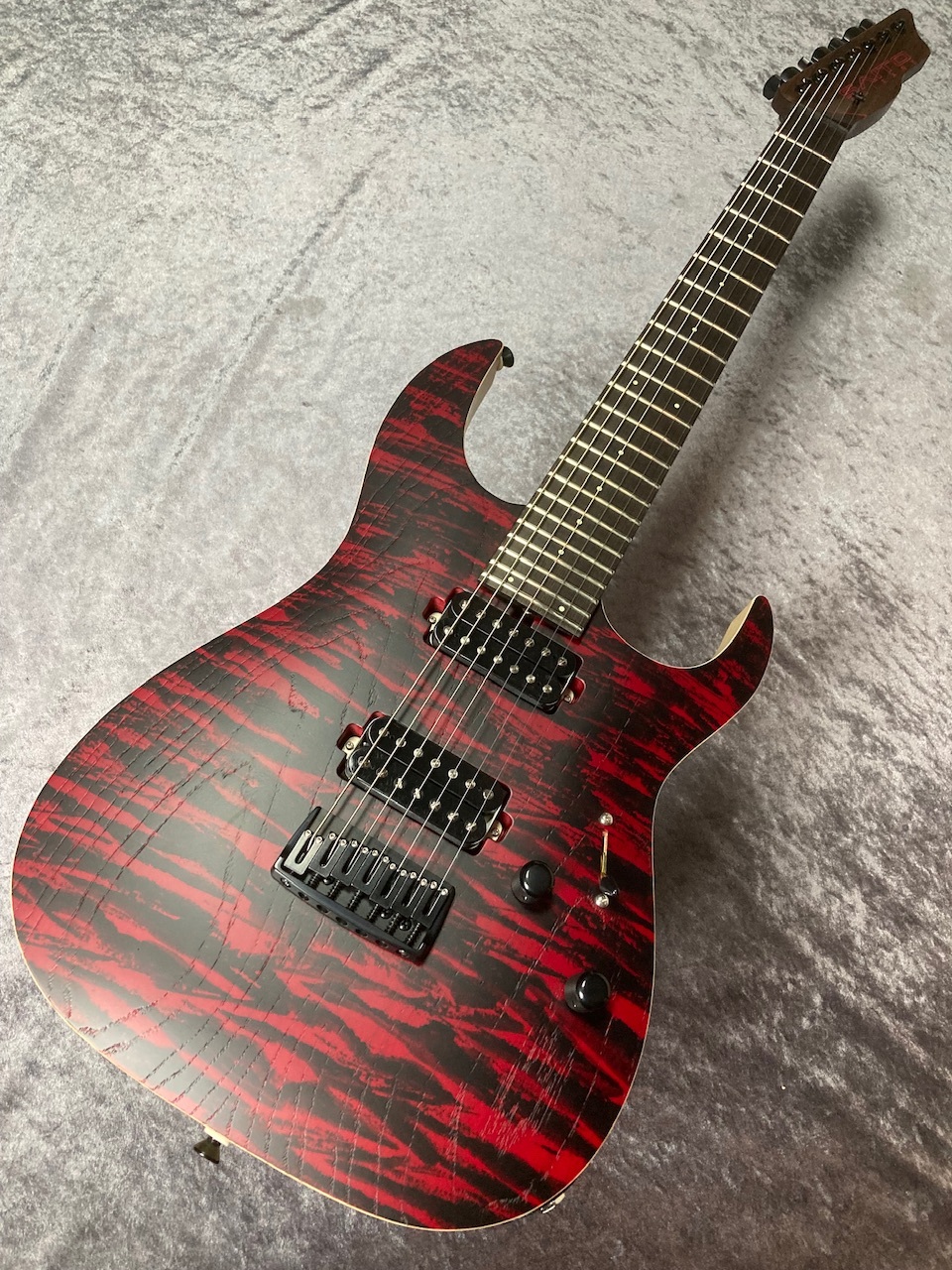 SAITO GUITARS S-724 HH Red Granite【7弦】（新品）【楽器検索