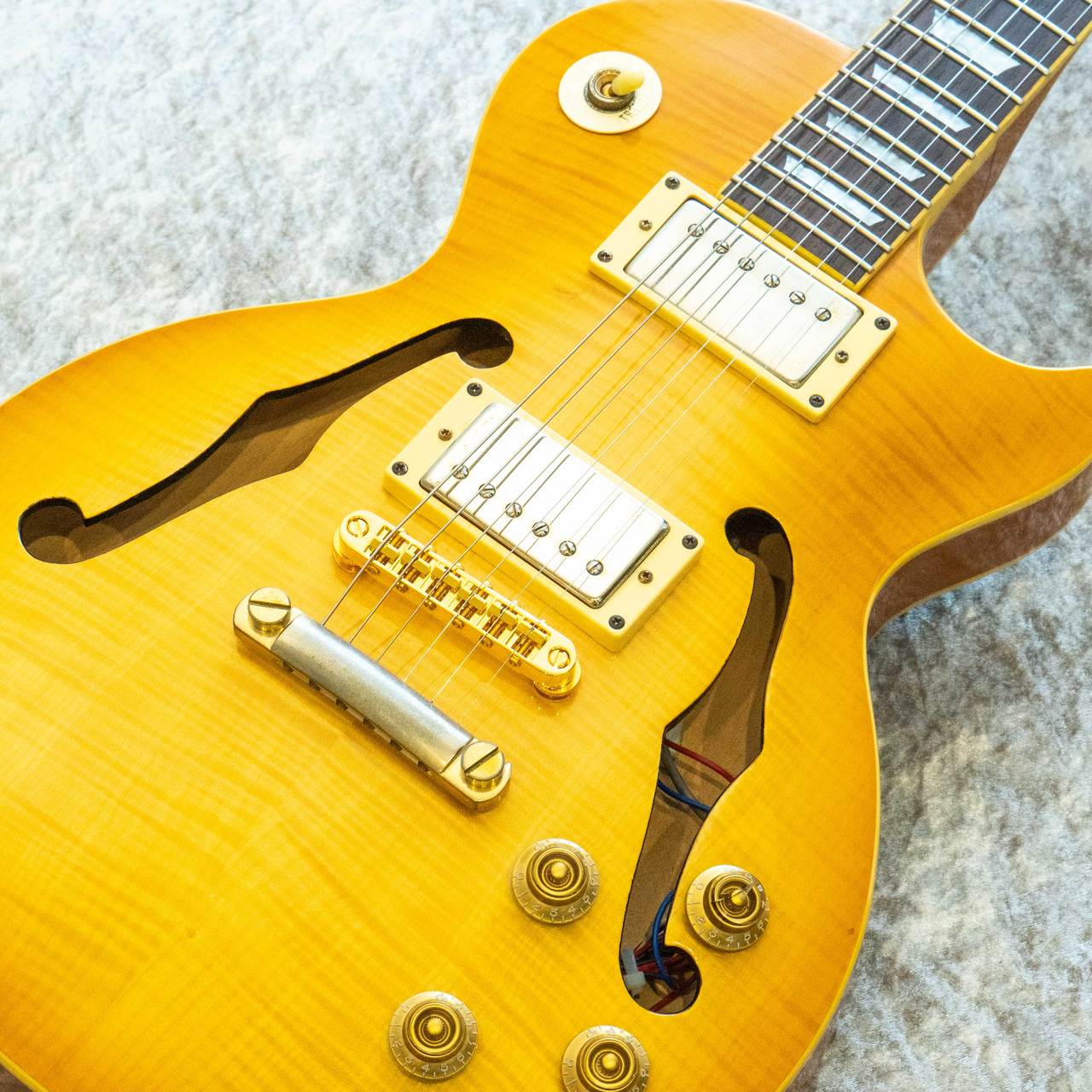 Epiphone Limited Edition Les Paul Florentine -Lemon  Burst-【2002年製・USED】（中古/送料無料）【楽器検索デジマート】