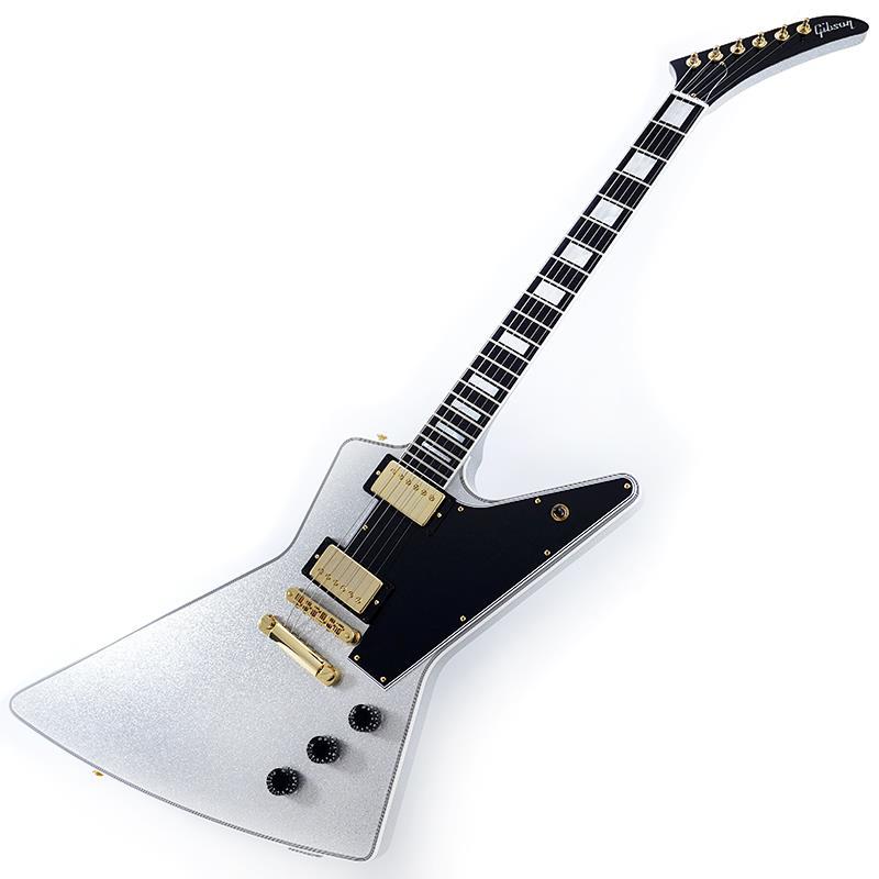 Gibson Custom Shop Explorer Custom VOS (Silver Sparkle) SN