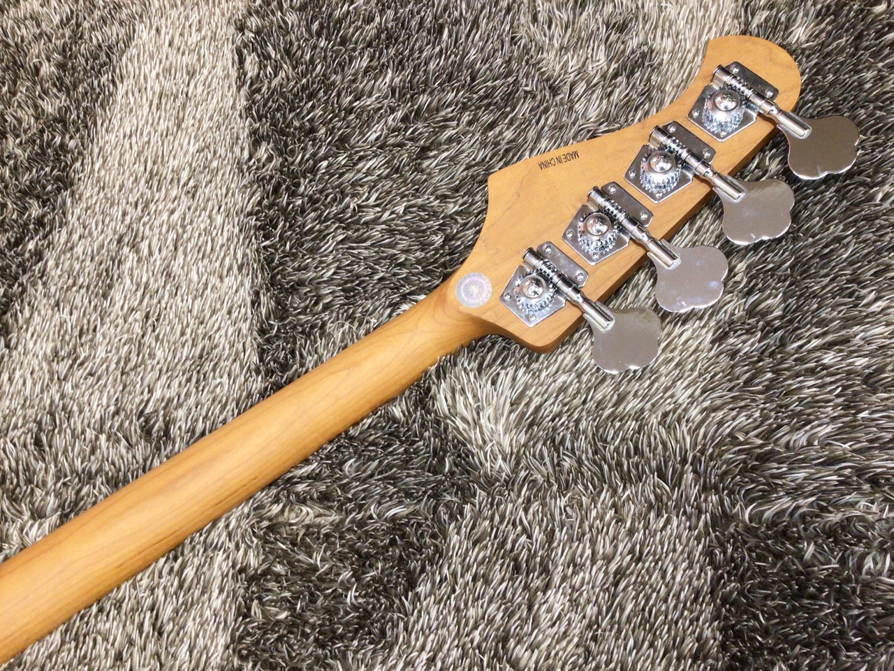 フレットレスベース　コンポーネント Crews Maniac Sound Jackson 4 HM Natural 【フレットレスベース