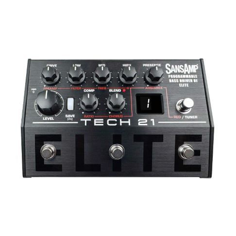 TECH21 SansAmp Programmable Bass Driver ELITE ベース用マルチ
