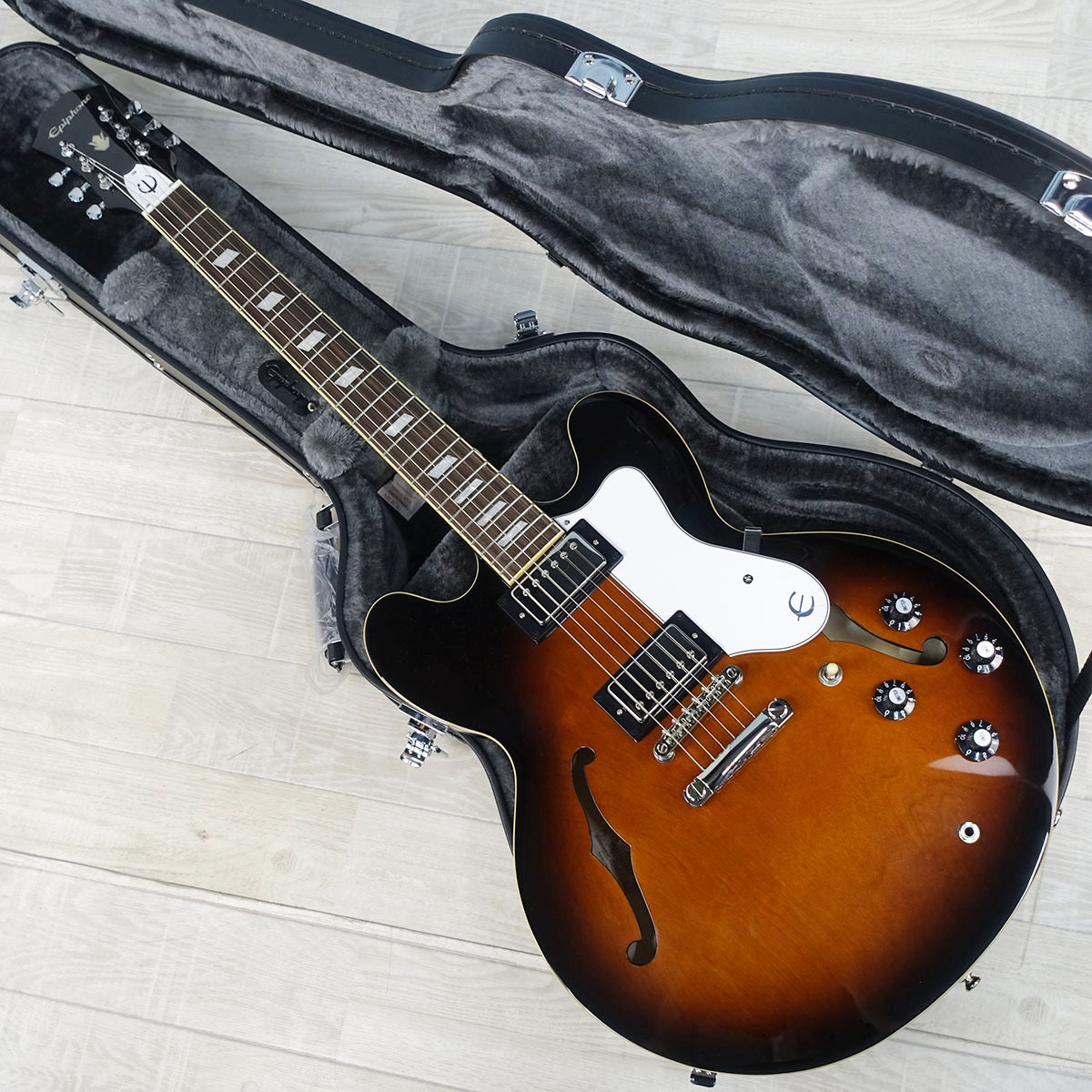 Epiphone Bonehead Riviera Dark Tobacco Sunburst（新品/送料無料