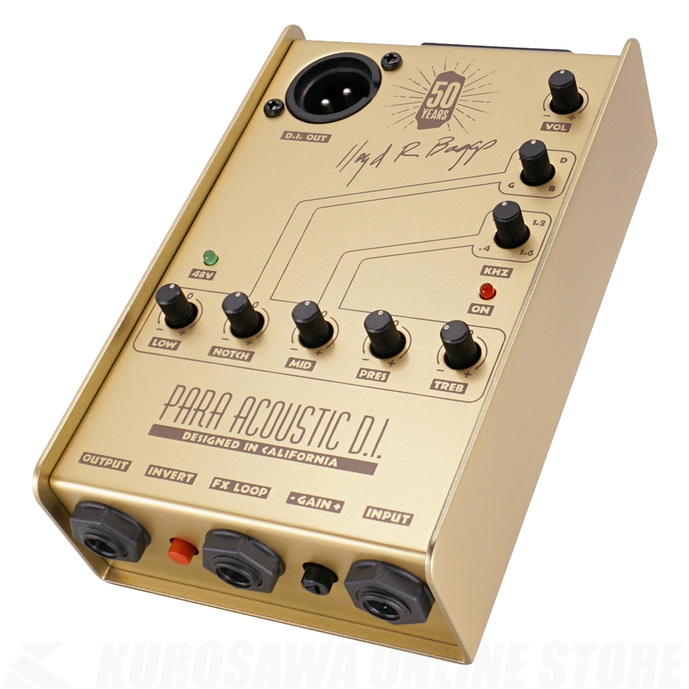 L.R.Baggs 50th Anniversary Gold Para Acoustic D.I. 《限定モデル