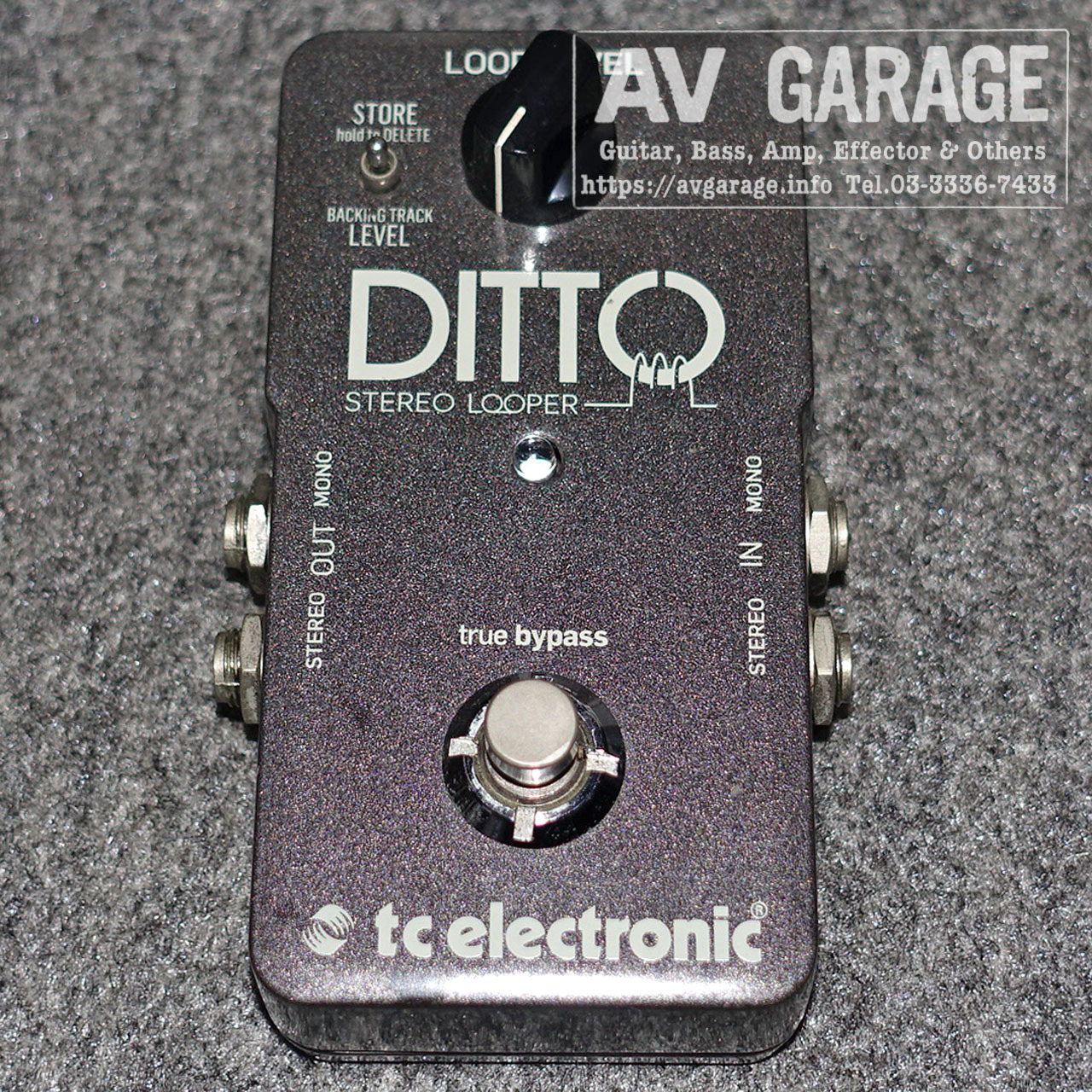 tc electronic Ditto Stereo Looper 超美品 TC Electronic DITTO STEREO LOOPER - 株式会社エレクトリ