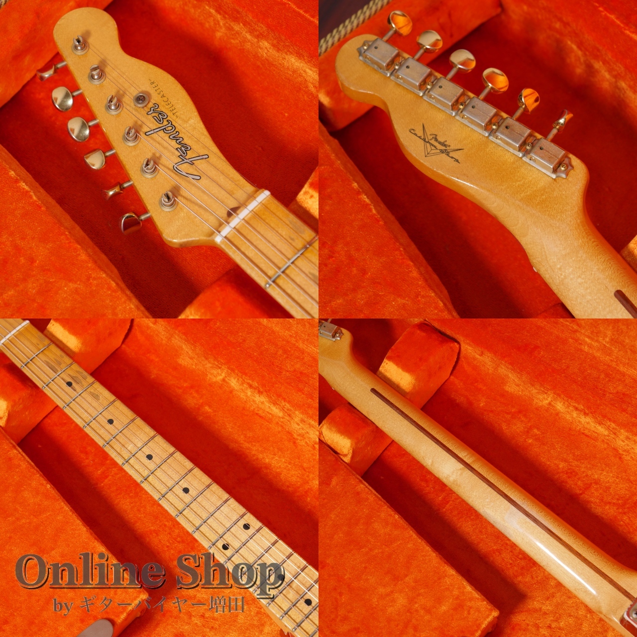 Fender Custom Shop USED 2013 1952 Telecaster Relic Candy