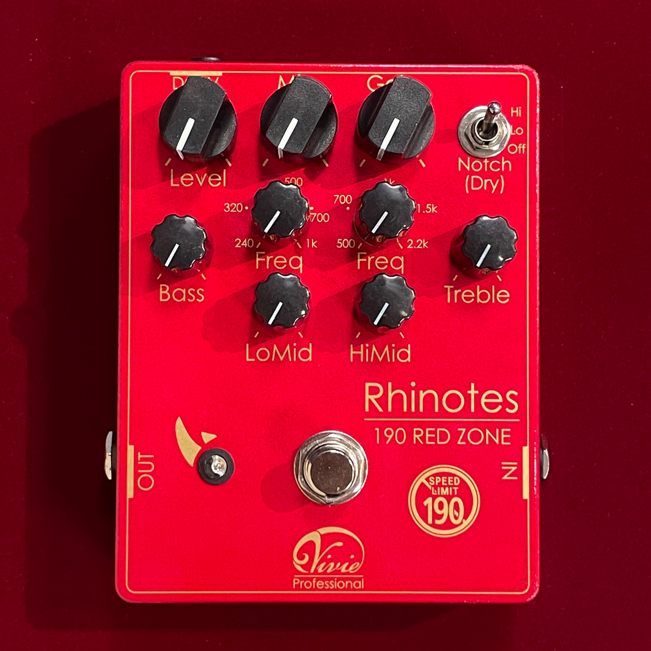 Vivie Rhinotes 190 RED ZONE(ヴィヴィー ライノーツ) - 楽器/器材