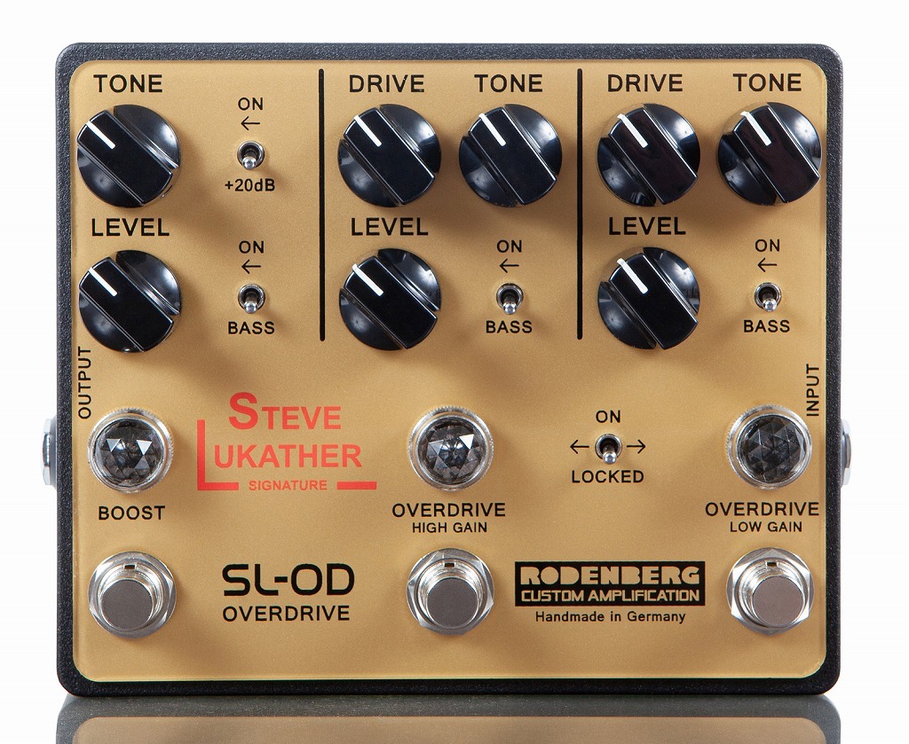 SL-OD スティーブ　ルカサー  シグネイチャー　オーバードライブ　訳あり品 Rodenberg SL-OD Steve Lukather Signature Overdrive