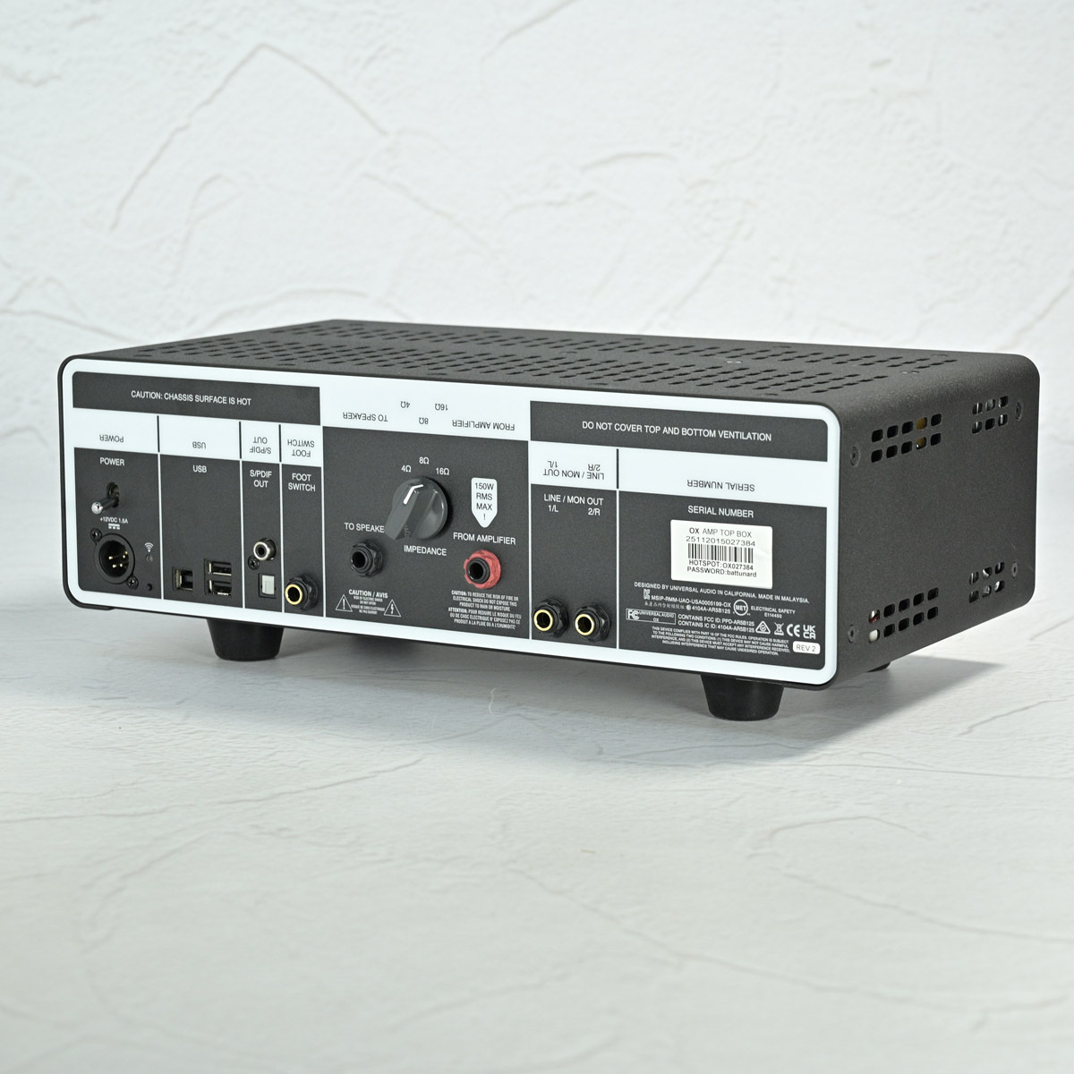 Universal Audio OX Amp Top Box ロードボックス アッテネーター