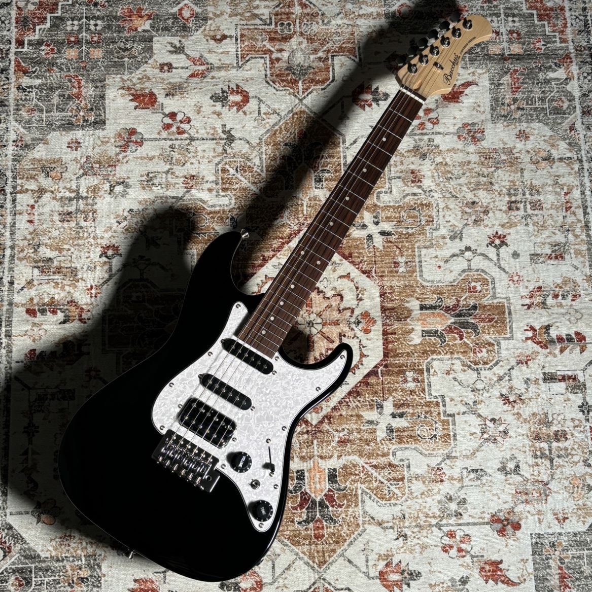 Bacchus GS-Mini -Black- 【ミニサイズエレキギター】 【2.96kg