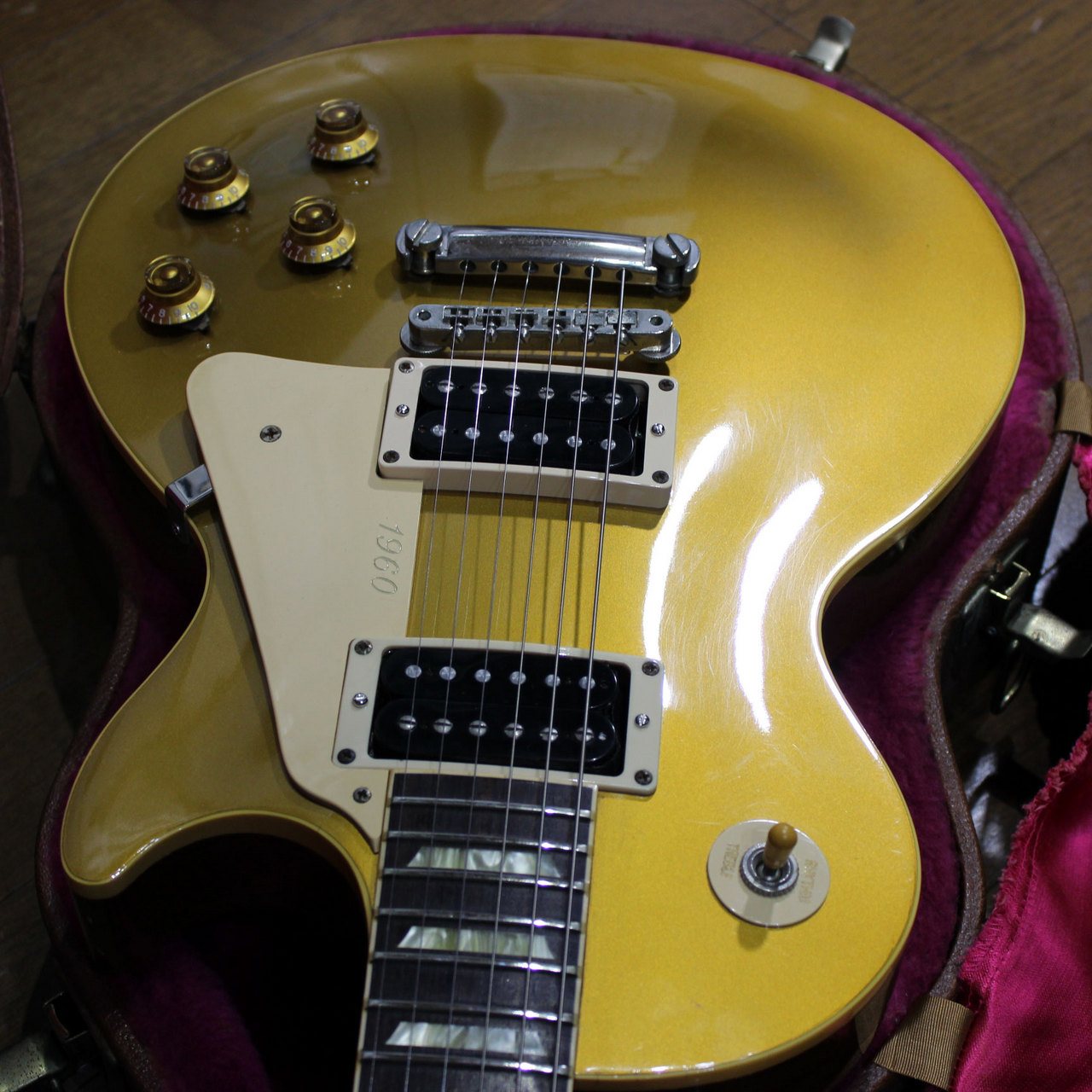 Gibson Les Paul Classic 1960 Gold Top 1995年製 です。（中古