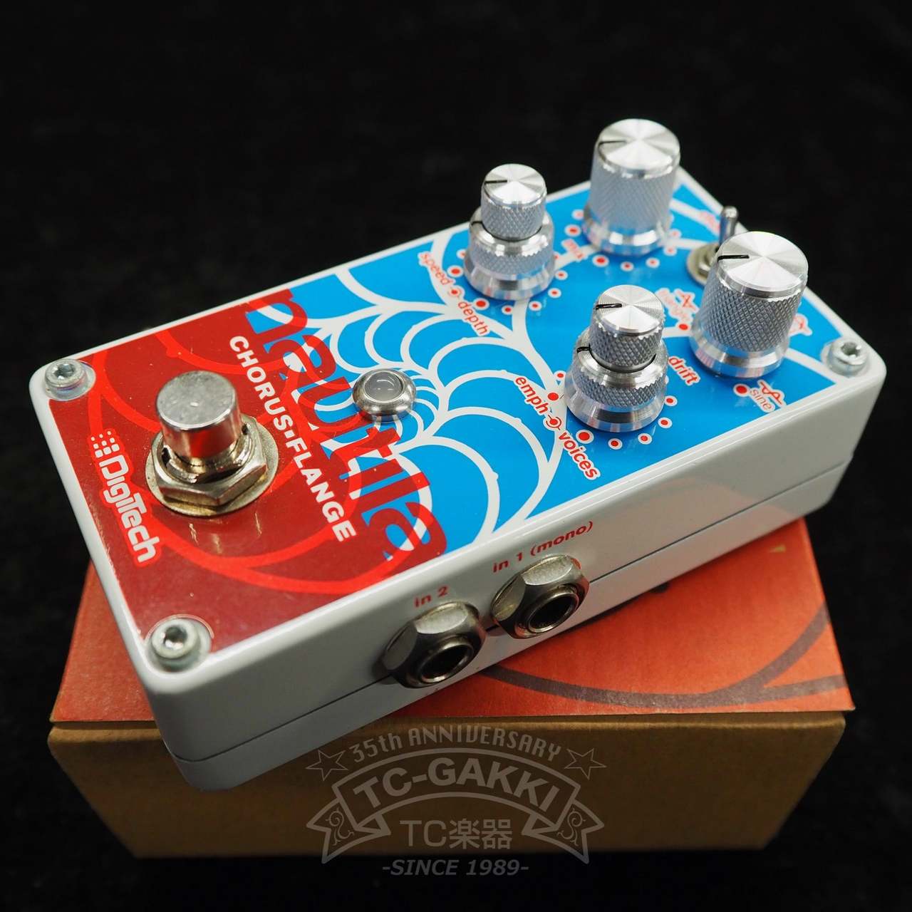 DigiTech nautila コーラス／フランジャー 美品 DigiTech nautila CHORUS-FLANGE（中古）【楽器検索デジマート】
