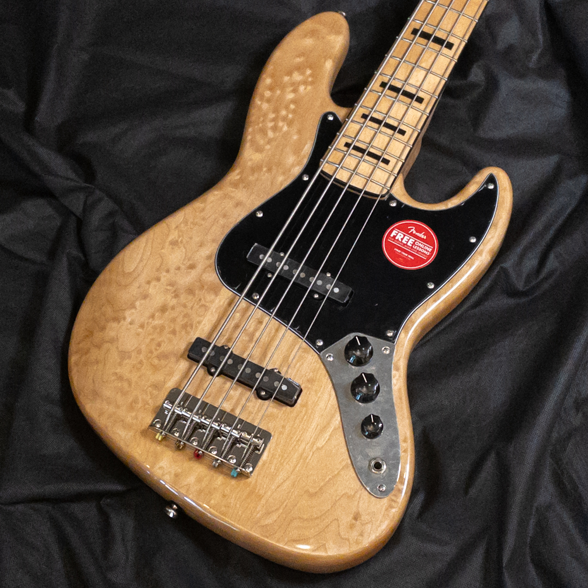 Squier by Fender Classic Vibe '70s Jazz Bass V Natural（新品