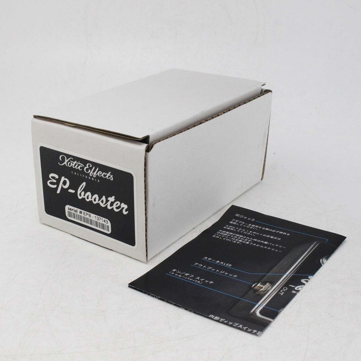 Xotic EP BOOSTER 【御茶ノ水本店】（中古）【楽器検索デジマート】