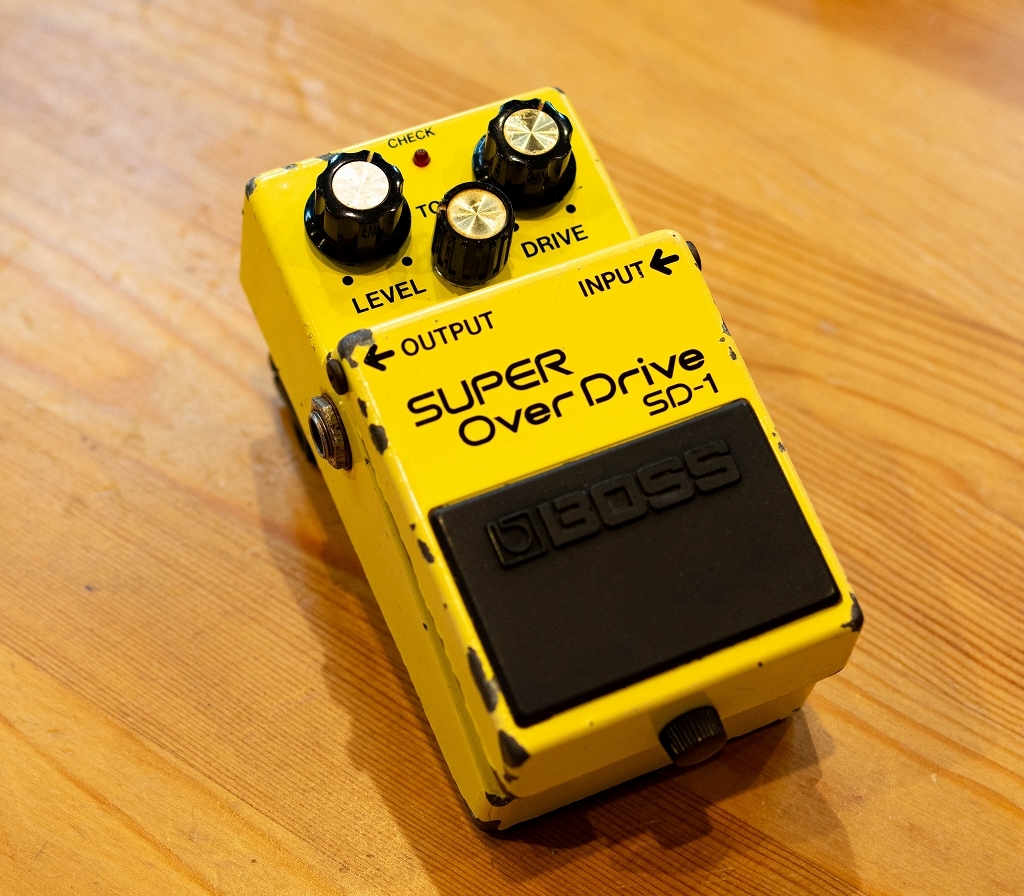 ★USED★BOSS SUPER Over Drive SD-1 1983年製 ☆USED☆BOSS SUPER Over Drive SD-1 1983年製 BOSS SD-1 SUPER