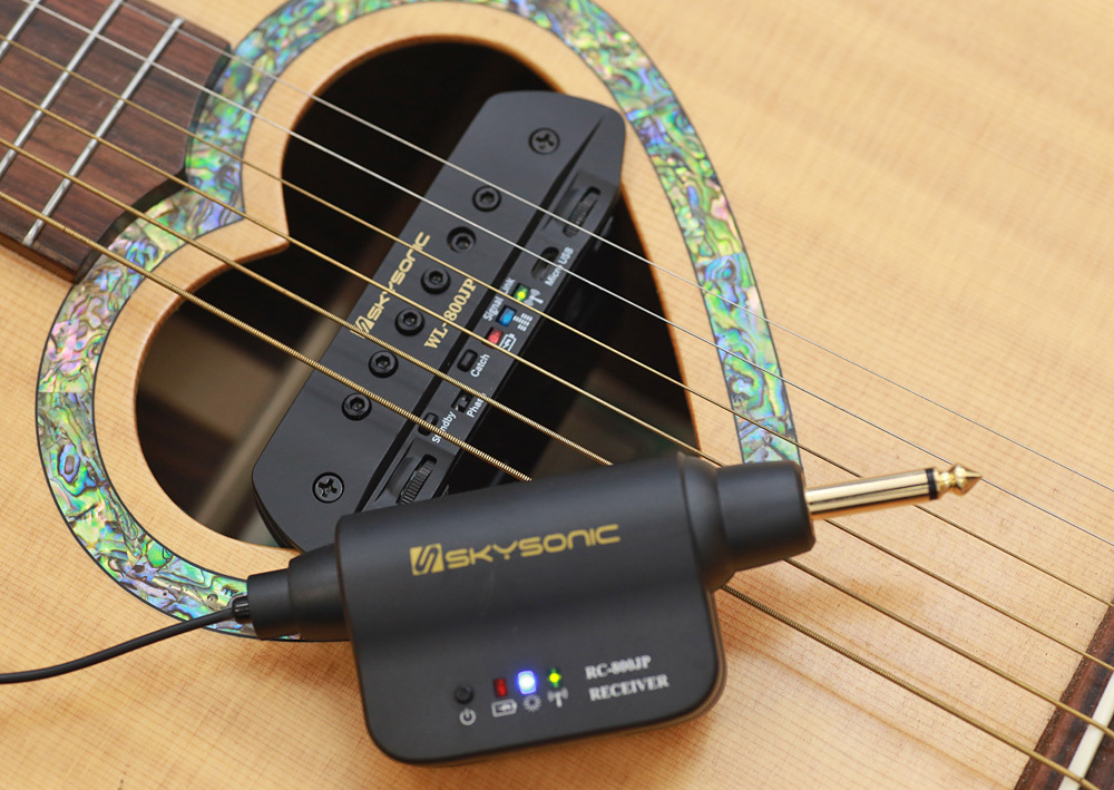 SKYSONIC WL-800JP Wireless Soundhole Pickup アコースティックギター