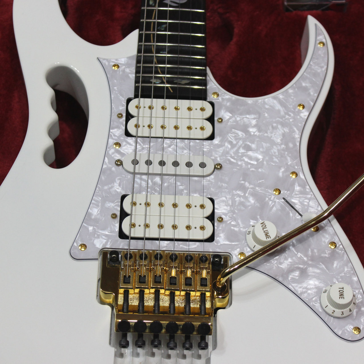 Ibanez JEM7V-WH 【Steve Vai Signature】【Made In Japan】White 2019