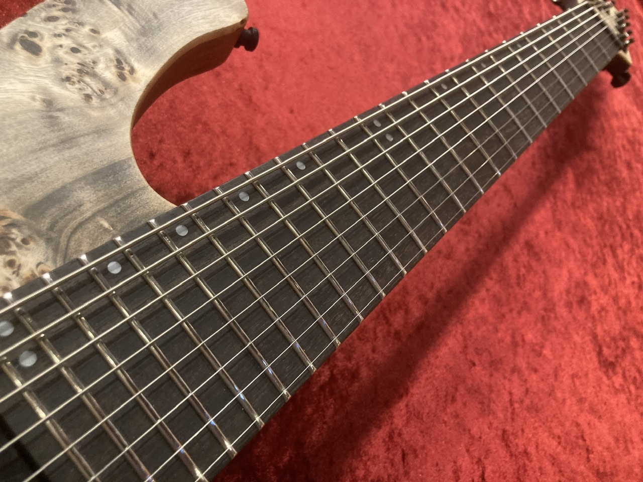 Overload Custom Guitars Rea 8 Poplar Burl Satin【8弦】【美品