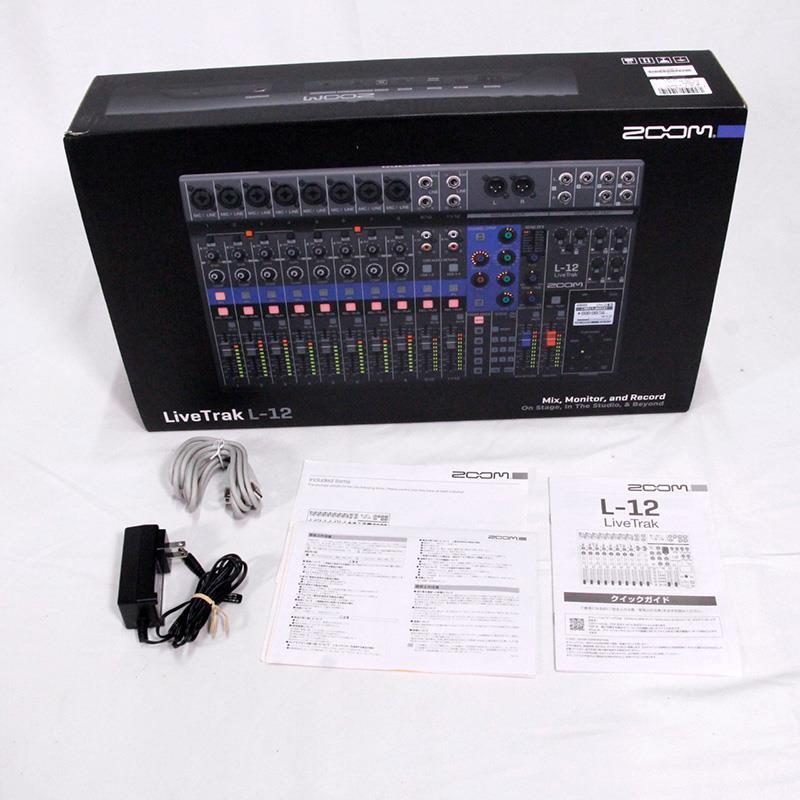 ZOOM USED 中古 Livetrak L-12 (ズーム)(12チャンネル)(ミキサー