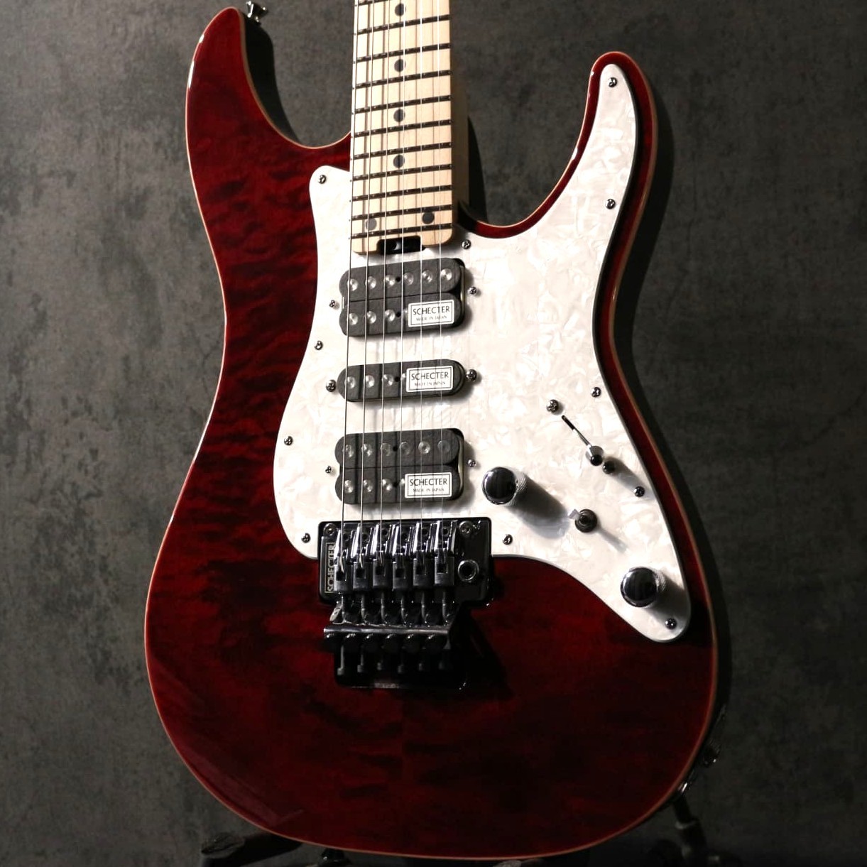 SCHECTER SD-2-24-AL ~See-thru Red~ #S2506013【3.81kg】【キルト