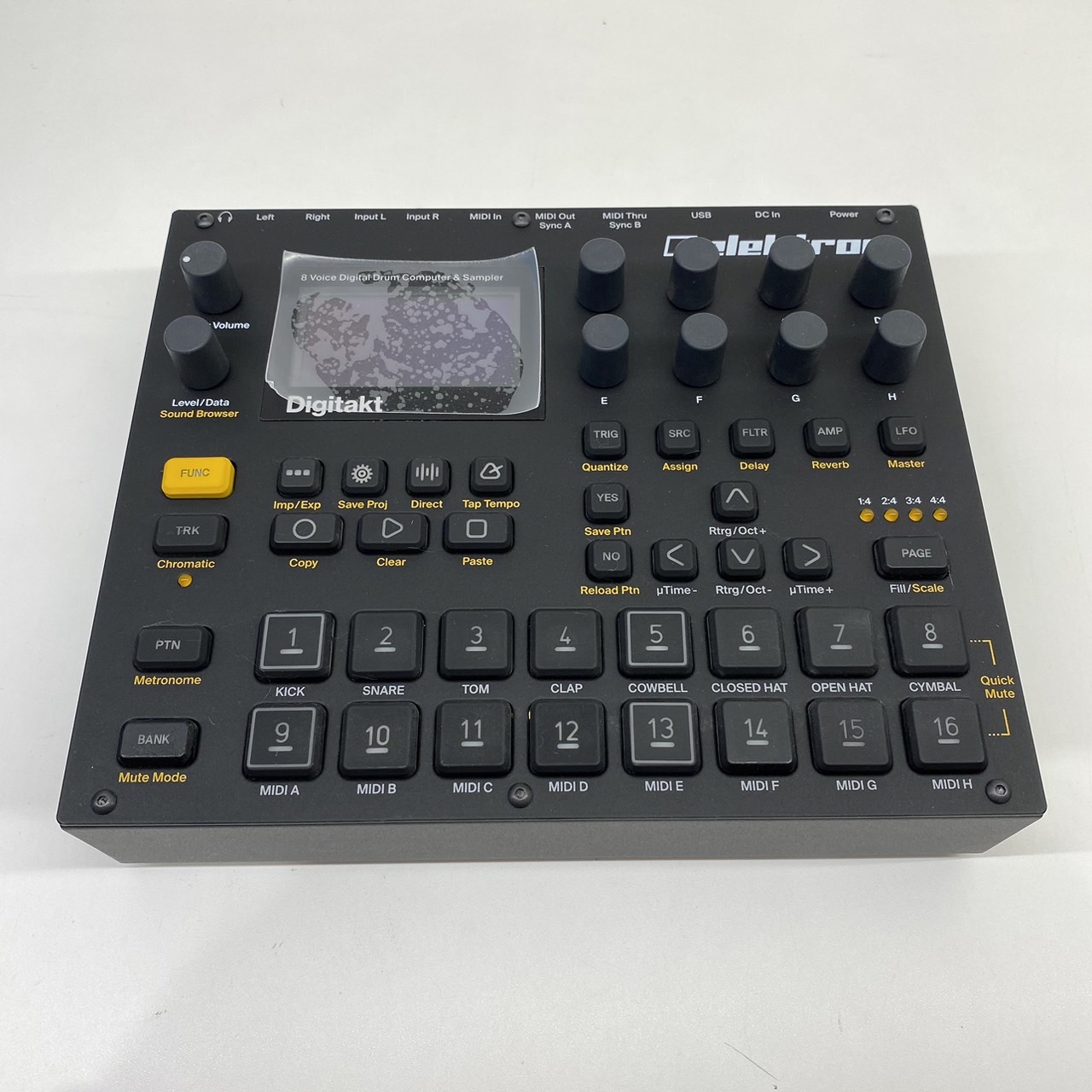 elektron Digitakt ドラムマシンu0026サンプラー【現物画像】（中古/送料無料）【楽器検索デジマート】