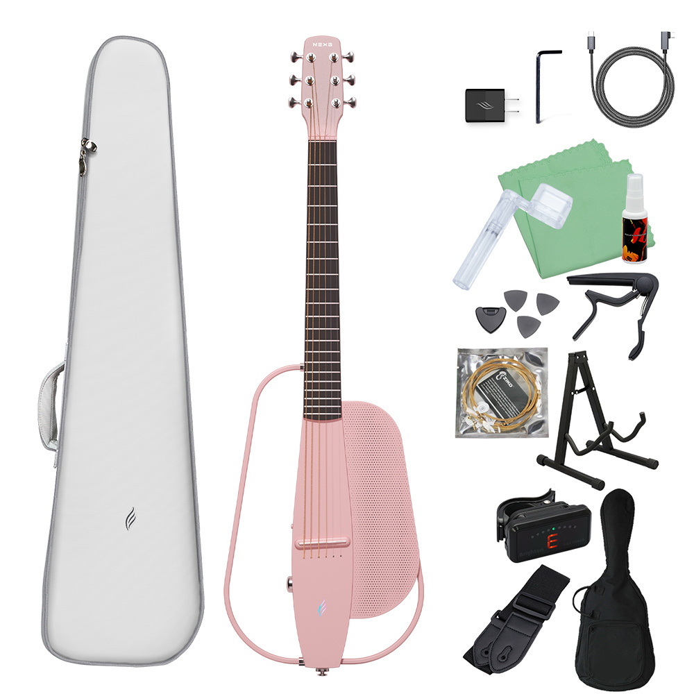 Enya NEXG SE アコースティックギター初心者セット PINK(ピンク 