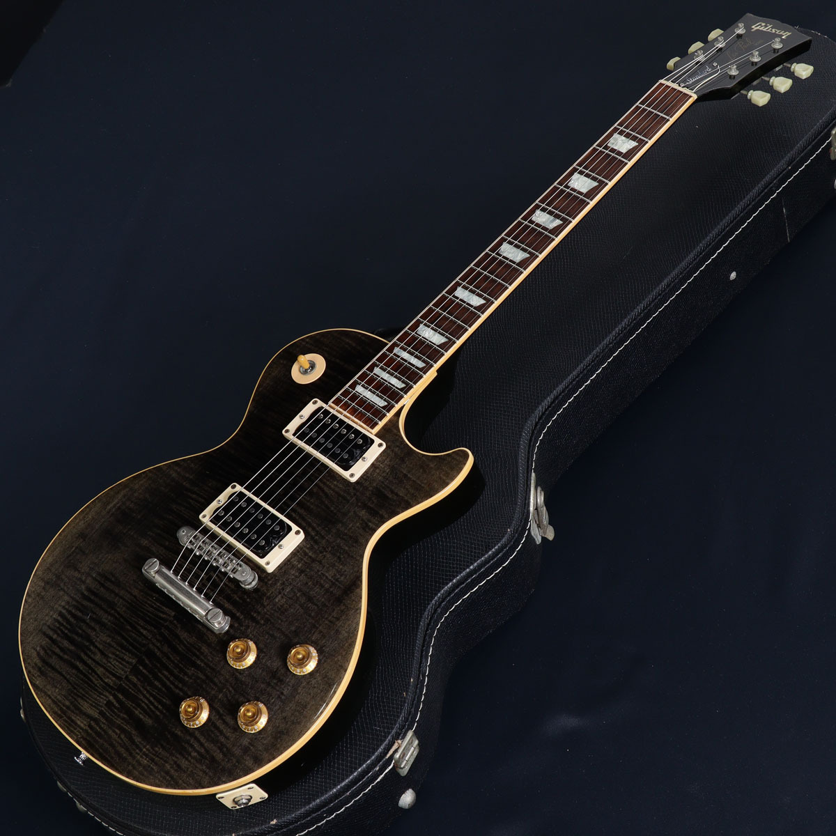Gibson 60s Les Paul Standard Trans Black MOD ［4.99kg/2004年製