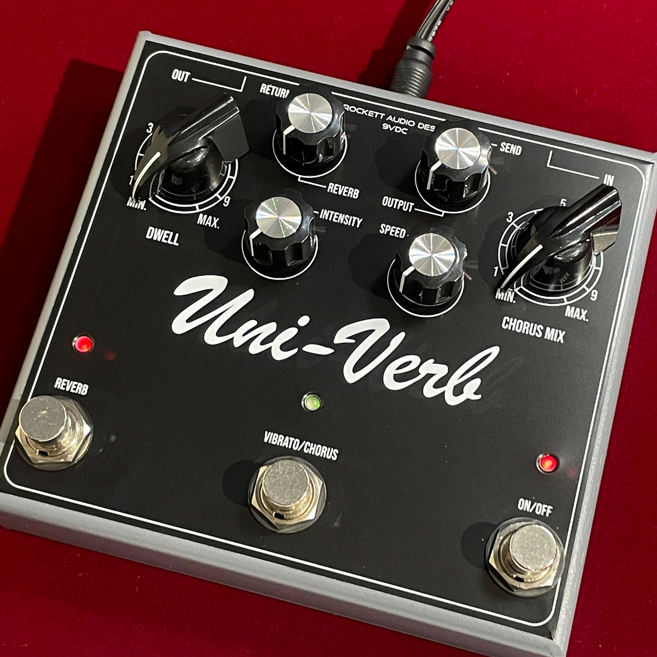 J.Rockett Audio Designs Uni-Verb 【極上Uni-Vibe+Reverbの2in1ペダル 