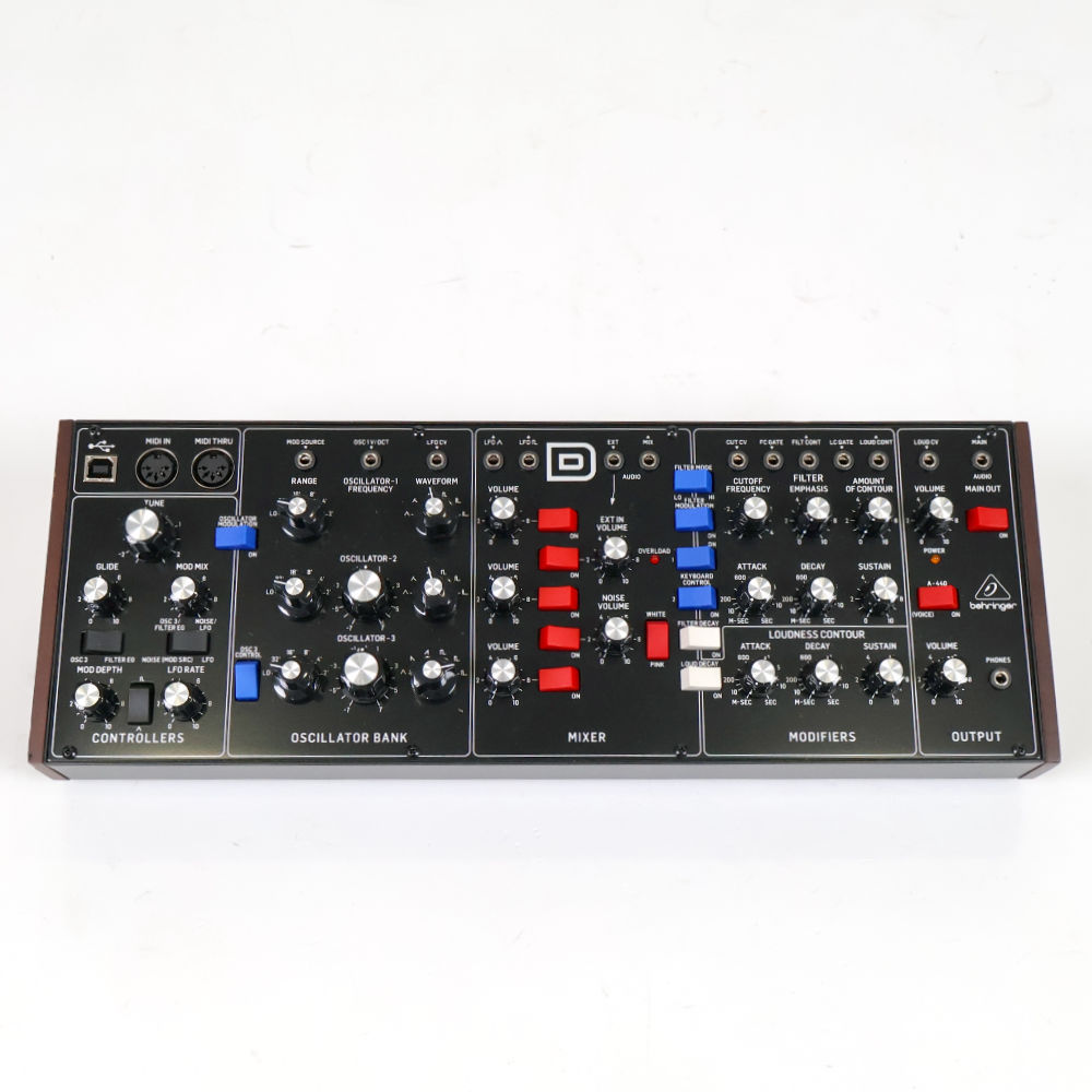ほぼ未使用 BEHRINGERベリンガー Model D アナログシンセサイザー 楽天市場】behringer model dの通販 【中古】ベリンガー アナログ