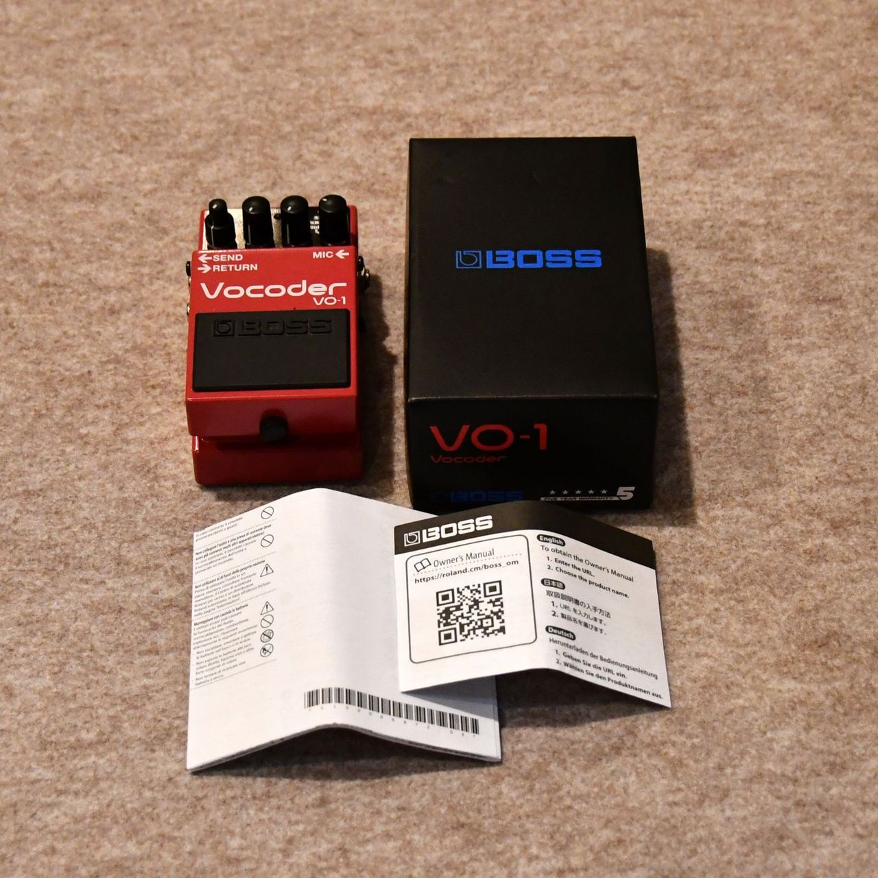 BOSS VO-1 Vocoder（中古）【楽器検索デジマート】