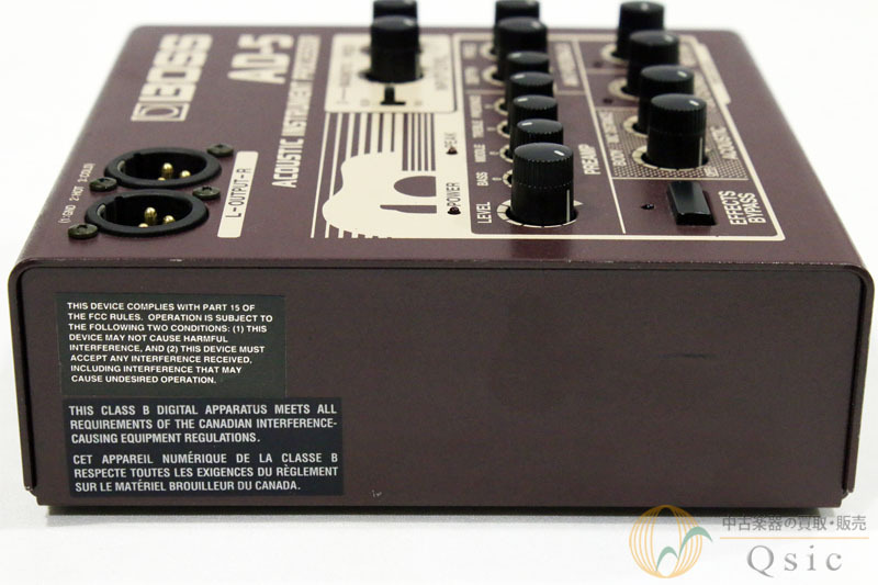 BOSS AD-5 Acoustic Instrument Processor [NK078]（中古）【楽器検索 