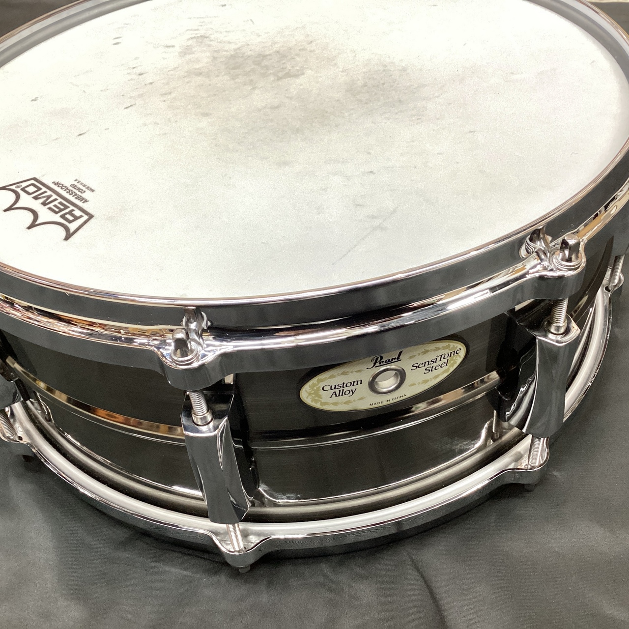 Pearl Sensitone Steel Custom Alloy 14×5.5 (パール スネア