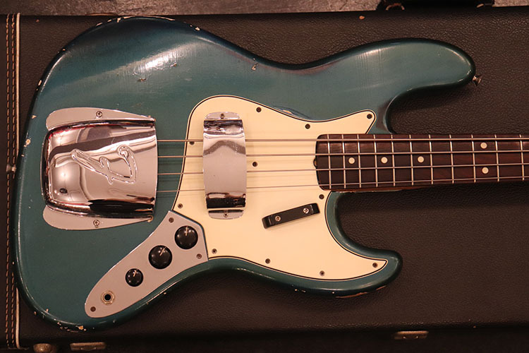 ジャズベースタイプ　ブルー Fender Made In Japan Hybrid II Jazz Bass Forest Blue ベース
