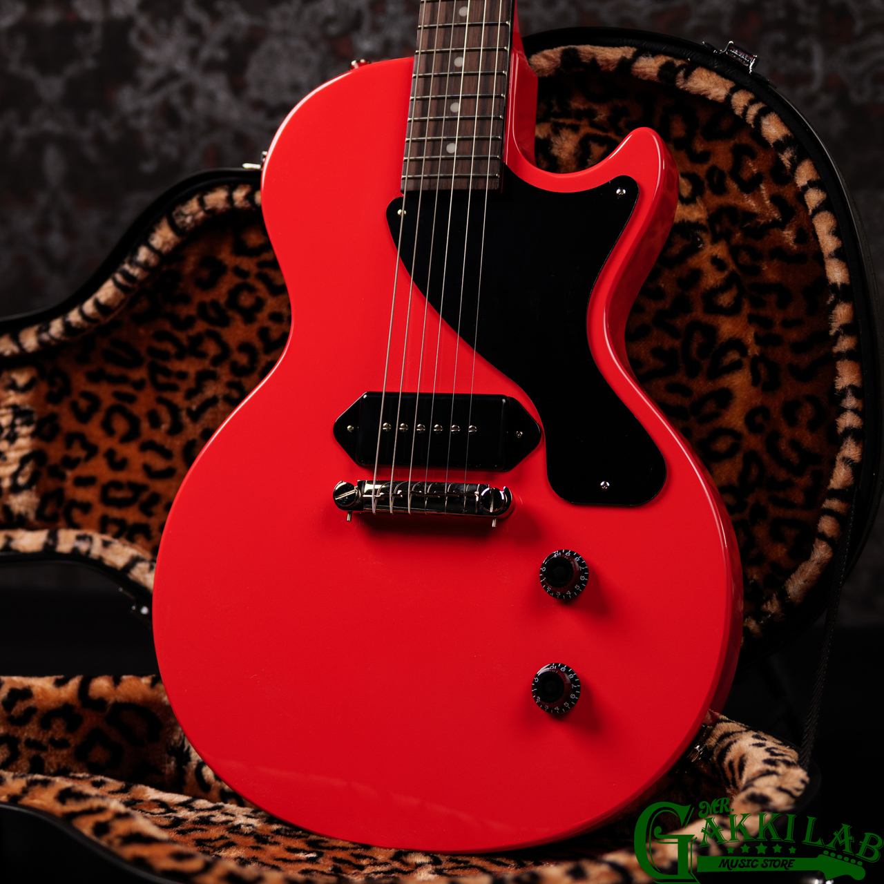 ギター　赤 Epiphone Billie Joe Armstrong Les Paul Junior Radiant Red 【3.32kg