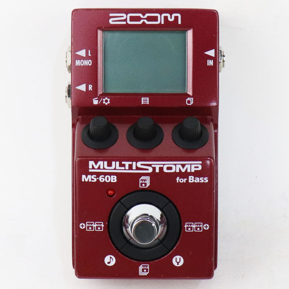 ZOOM MS-60B 中古品 中古・美品】ZOOM MS-60B ベース用マルチエフェクター - 神奈川